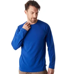 Men'S Global Long Sleeve T Ridge Blue