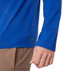 Men'S Global Long Sleeve T Ridge Blue