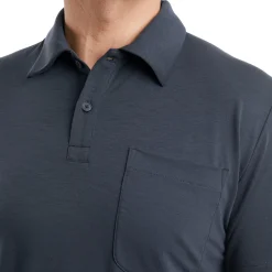 Men'S Global Short Sleeve Polo True Navy