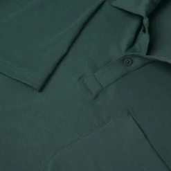 Men'S Global Short Sleeve Polo Flint Green