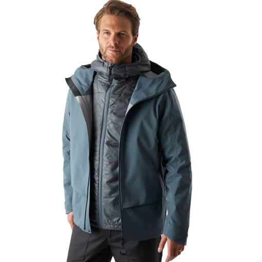 Men'S Helios Jacket Slate Grey