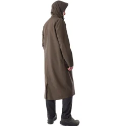 Men'S Hyde Waterproof Mac Dark Olive Brown