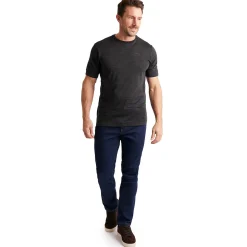 Men'S Merino Union 150 T Dark Charcoal Marl