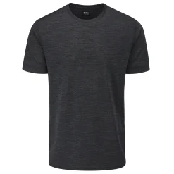 Men'S Merino Union 150 T Dark Charcoal Marl