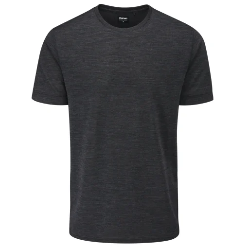 Men'S Merino Union 150 T Dark Charcoal Marl