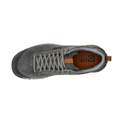 Men'S Oboz Bozeman Low Leather Shoes Charcoal