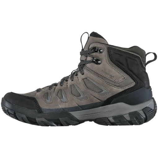 Men'S Oboz Sawtooth X Mid B Dry Charcoal