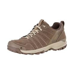 Men'S Oboz Sypes Low Leather B Dry Waterproof Shoes Morel Brown