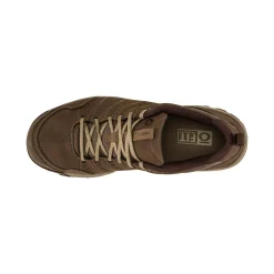 Men'S Oboz Sypes Low Leather B Dry Waterproof Shoes Morel Brown