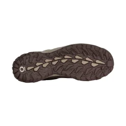 Men'S Oboz Sypes Low Leather B Dry Waterproof Shoes Morel Brown