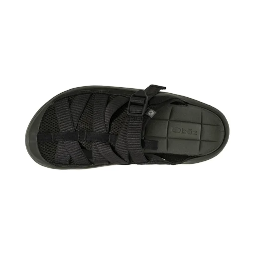 Men'S Oboz Whakata Ease Sandals Black Sea