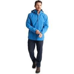 Men'S Parkland Waterproof Jacket Electric Blue