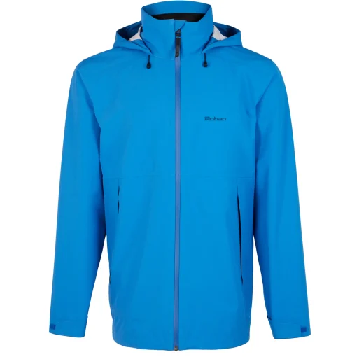 Men'S Parkland Waterproof Jacket Electric Blue