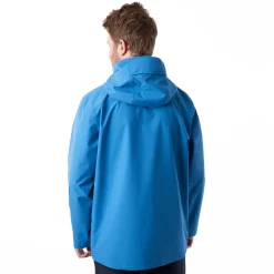 Men'S Parkland Waterproof Jacket Electric Blue
