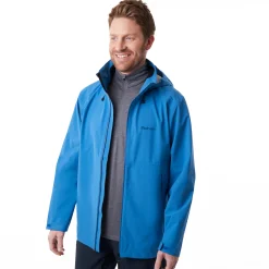 Men'S Parkland Waterproof Jacket Electric Blue