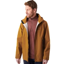Men'S Parkland Waterproof Jacket Desert Ochre