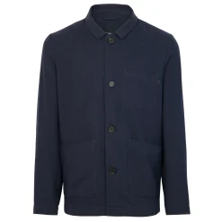 Men'S Porto Linen Jacket Deep Navy