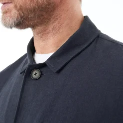 Men'S Porto Linen Jacket Deep Navy