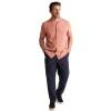 Men'S Porto Linen Trousers Deep Navy