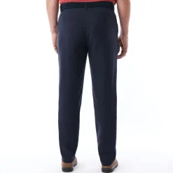 Men'S Porto Linen Trousers Deep Navy