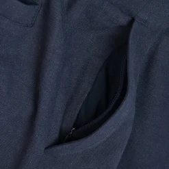 Men'S Porto Linen Trousers Deep Navy