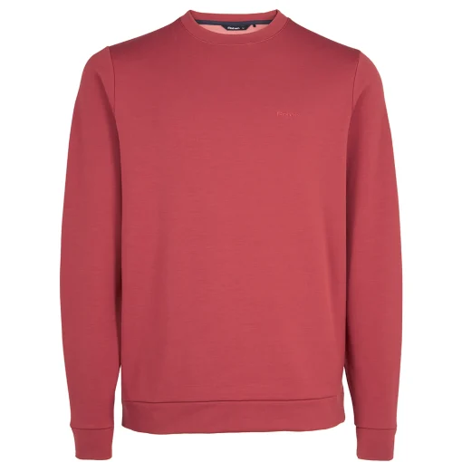 Men'S Radiant Merino Crew Clay Red