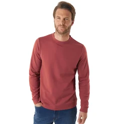 Men'S Radiant Merino Crew Clay Red