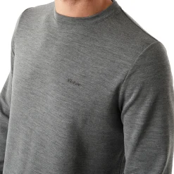 Men'S Radiant Merino Crew Dark Grey Marl