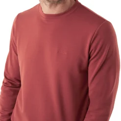 Men'S Radiant Merino Crew Clay Red