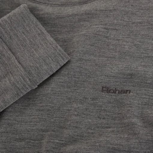Men'S Radiant Merino Crew Dark Grey Marl