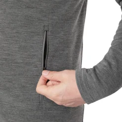 Men'S Radiant Merino Jacket Dark Grey Marl