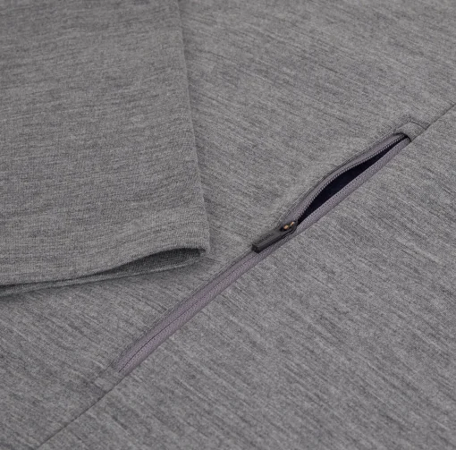 Men'S Radiant Merino Jacket Dark Grey Marl