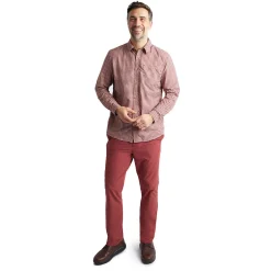 Men'S Riviera Trousers Auburn Red