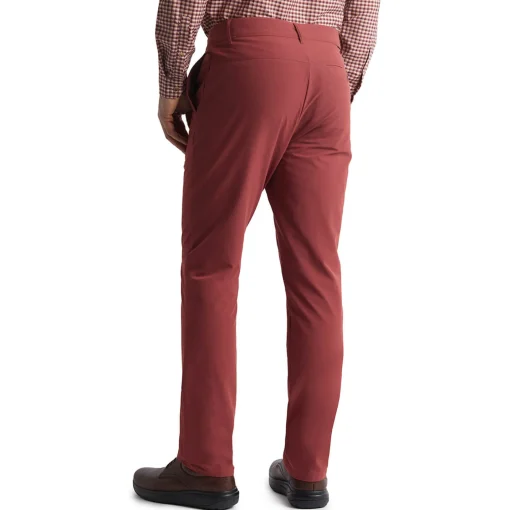 Men'S Riviera Trousers Auburn Red