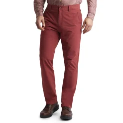 Men'S Riviera Trousers Auburn Red
