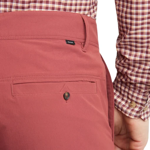 Men'S Riviera Trousers Auburn Red