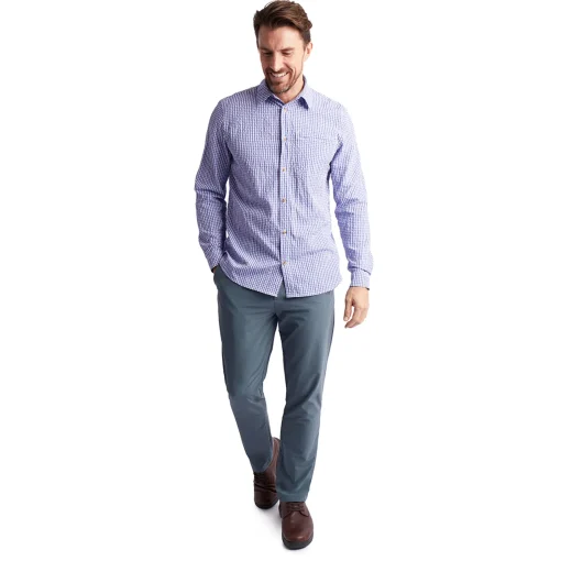 Men'S Riviera Trousers Slate Grey