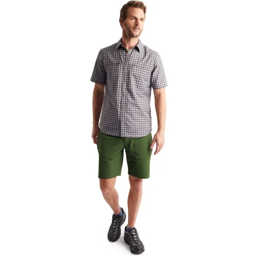 Men'S Stretch Bag Shorts Highland Green