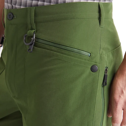Men'S Stretch Bag Shorts Highland Green
