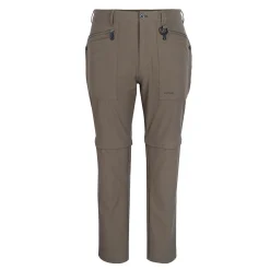 Men'S Stretch Bags Convertible Trousers Dark Olive Brown