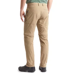 Men'S Stretch Bags Convertible Trousers Stone