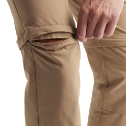 Men'S Stretch Bags Convertible Trousers Stone