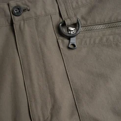 Men'S Stretch Bags Convertible Trousers Dark Olive Brown