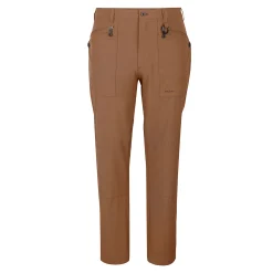 Men'S Stretch Bags Trousers Woodland Brown