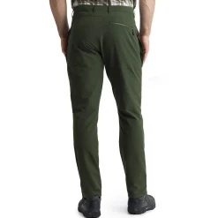 Men'S Stretch Bags Trousers Conifer Green