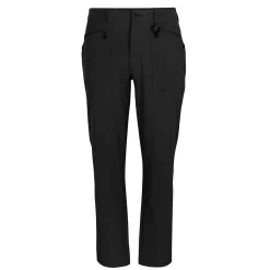 Men'S Stretch Bags Trousers Black