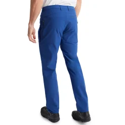 Men'S Stretch Bags Trousers Stratus Blue
