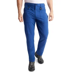 Men'S Stretch Bags Trousers Stratus Blue