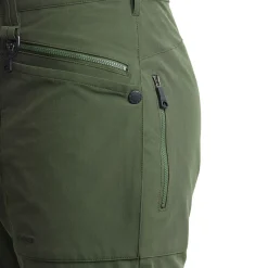 Men'S Stretch Bags Trousers Conifer Green