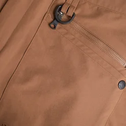 Men'S Stretch Bags Trousers Woodland Brown